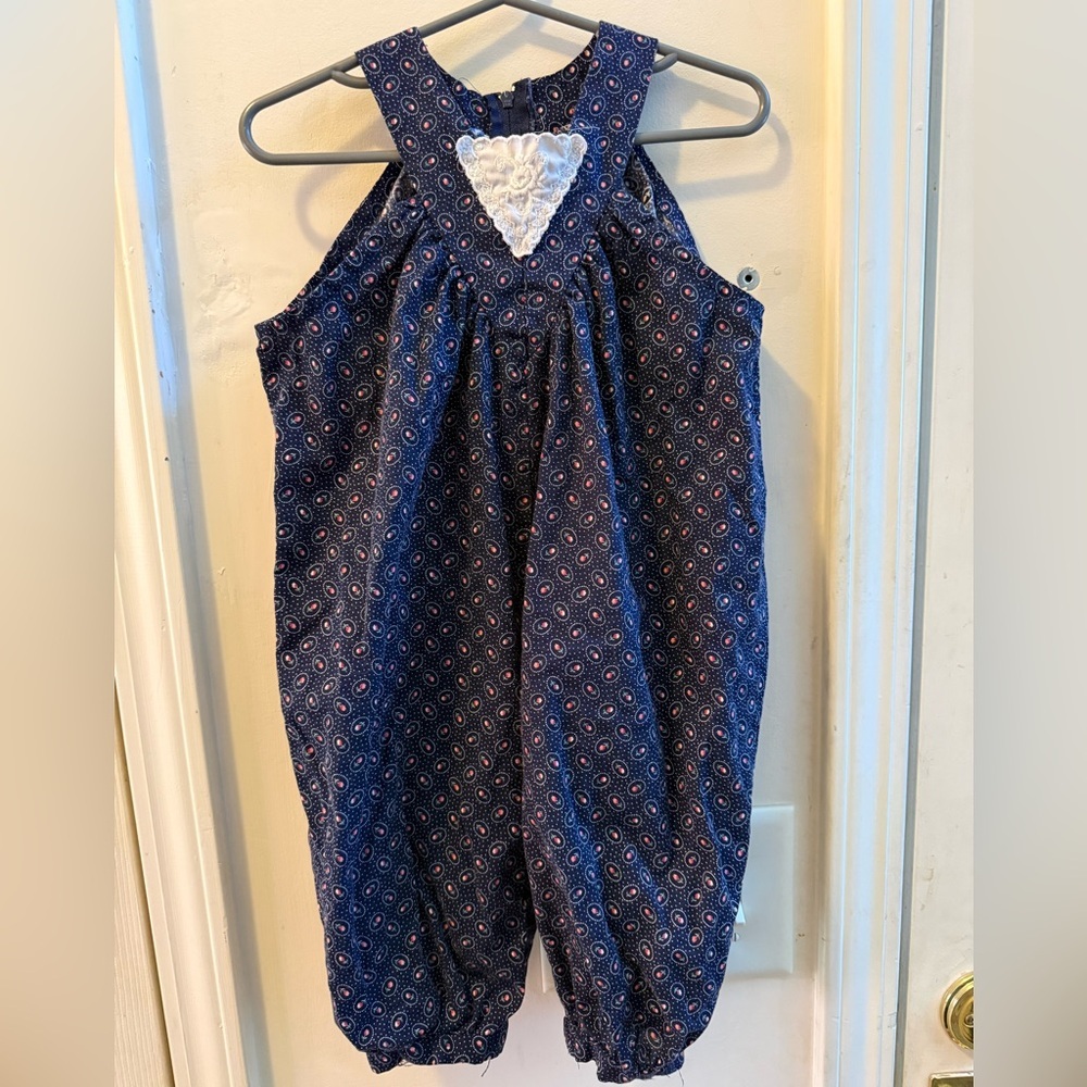 Vintage Polly Flinders Bubble Romper